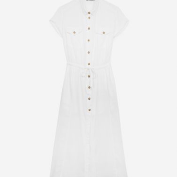 COPY - The Kooples Gauze Shirtdress - Picture 4 of 6